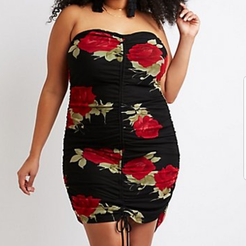 Bodycon runched dress